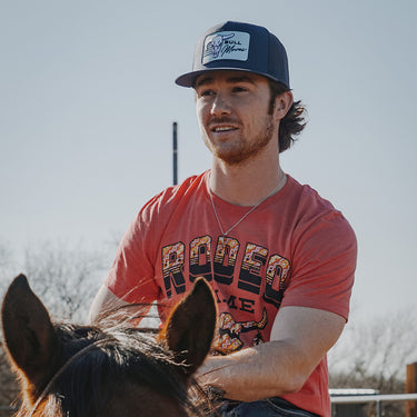 Tribal Red Rodeo Time T